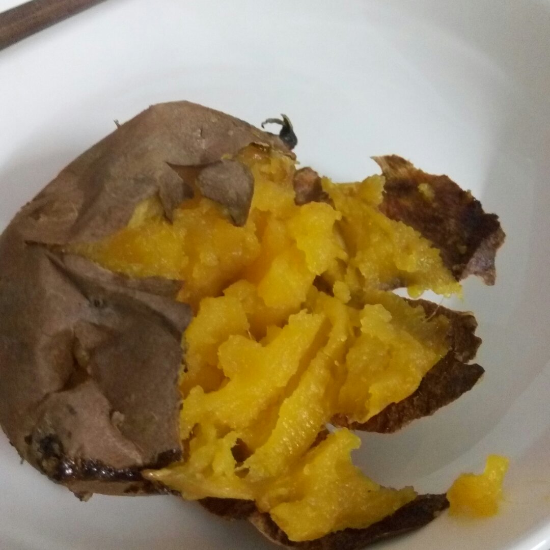 烤地瓜（烤箱初试）