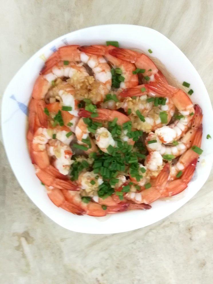 蒜蓉粉丝蒸大虾