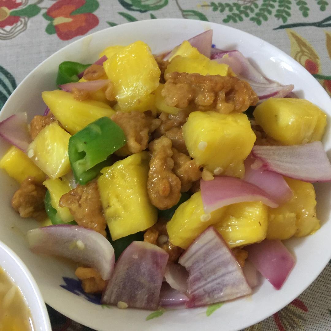 菠萝咕咾肉（少油版）