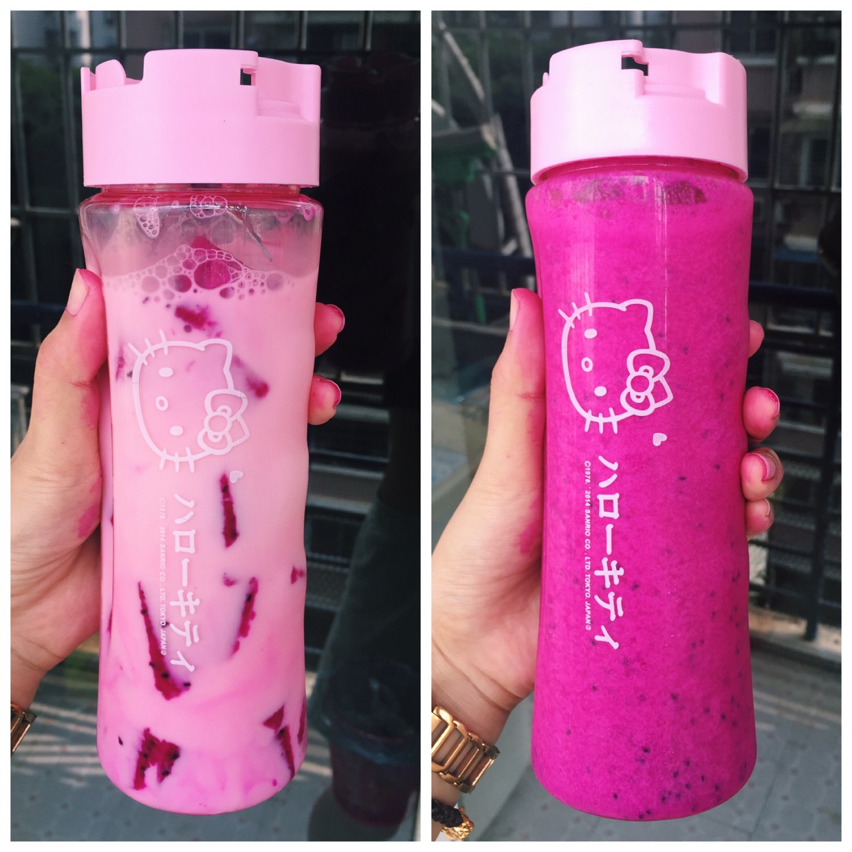 火龙果奶昔