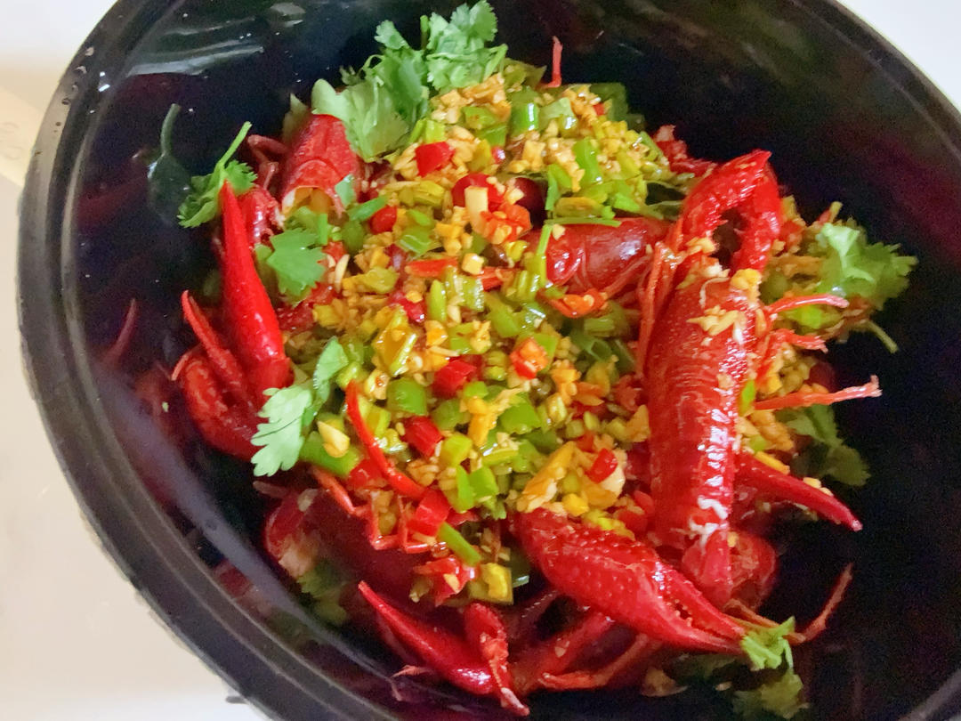凉拌龙虾