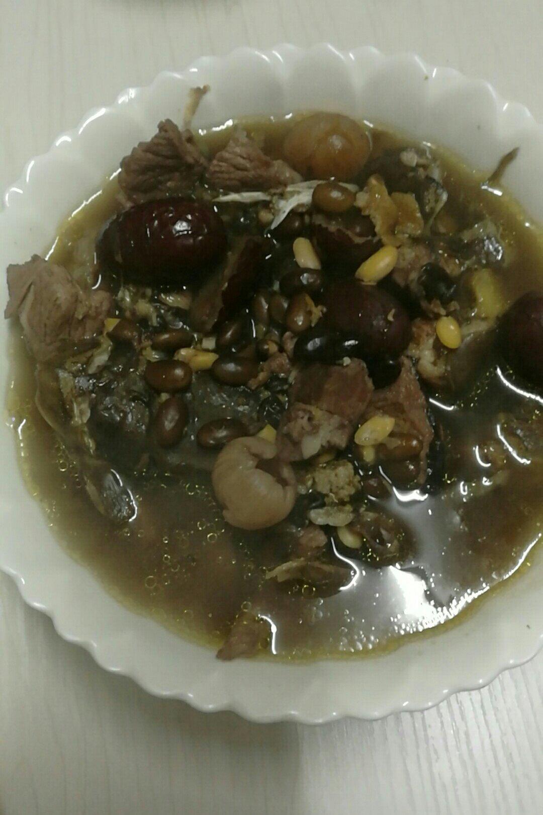 q心不设防做的黑豆煲塘鲺