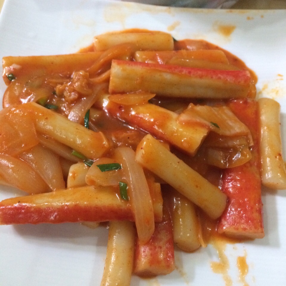 韩式辣炒年糕（or网红芝士套路之芝心年糕）