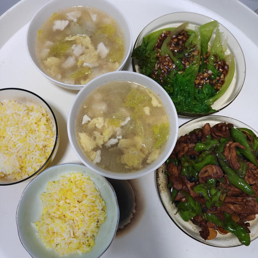 白灼生菜
