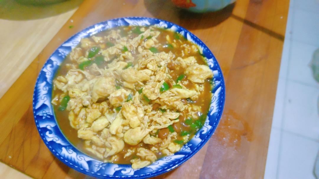 “东北yyds鸡蛋酱”太费米饭了！3步搞定超简单！