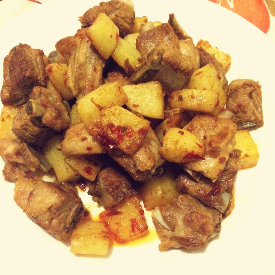 土豆排骨