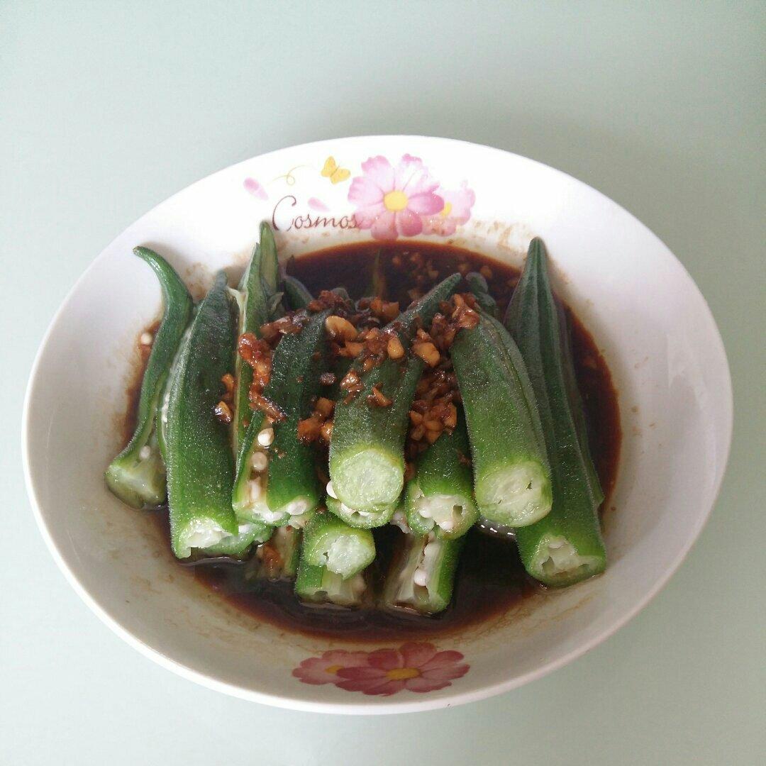 蒜蓉秋葵