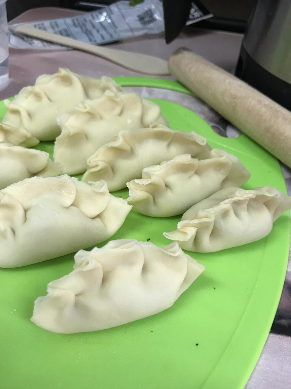 什锦素饺子