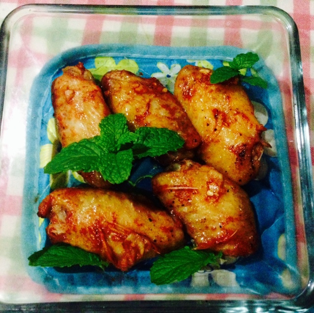 烤鸡翅（自制腌料）