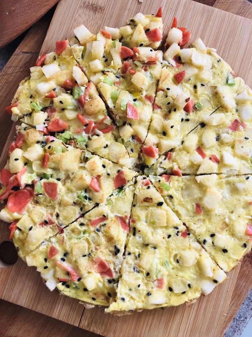 快手馒头伪披萨