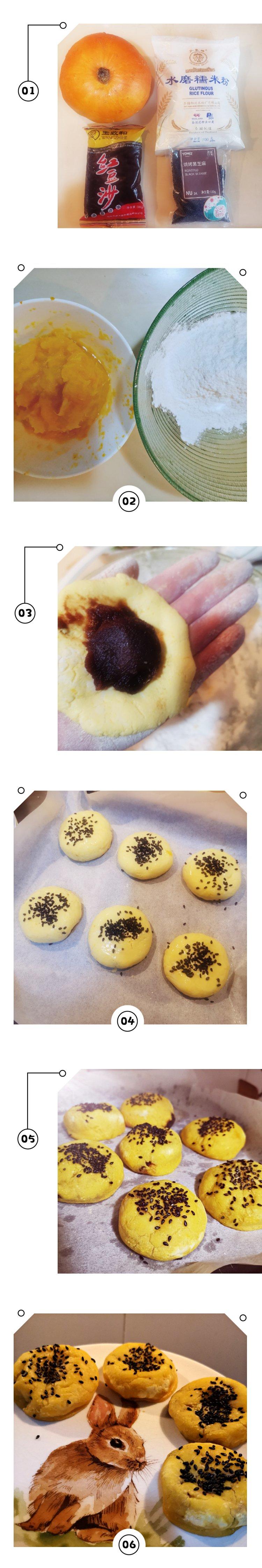 烤箱版南瓜饼