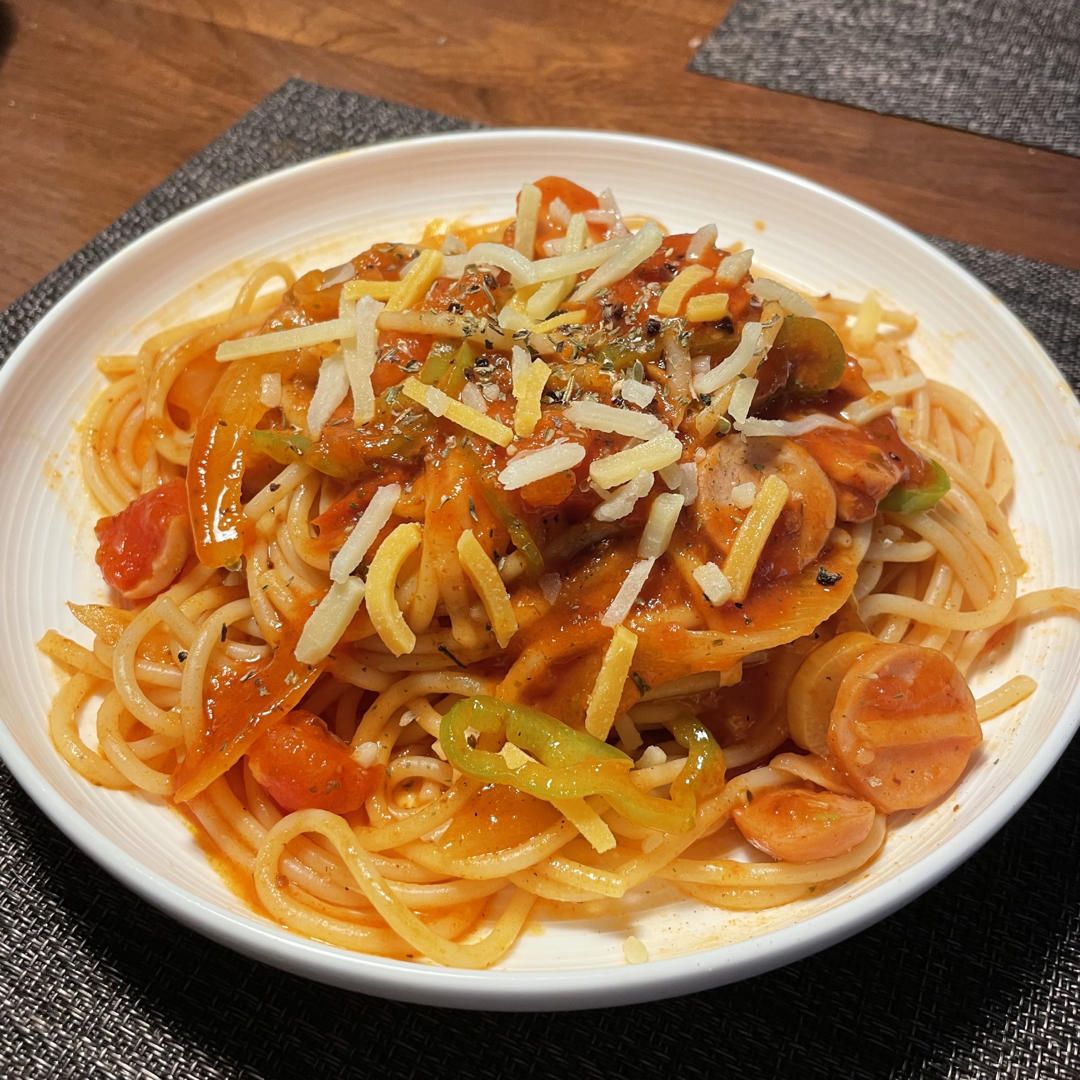 好吃到舔盘🔥那不勒斯风味意面