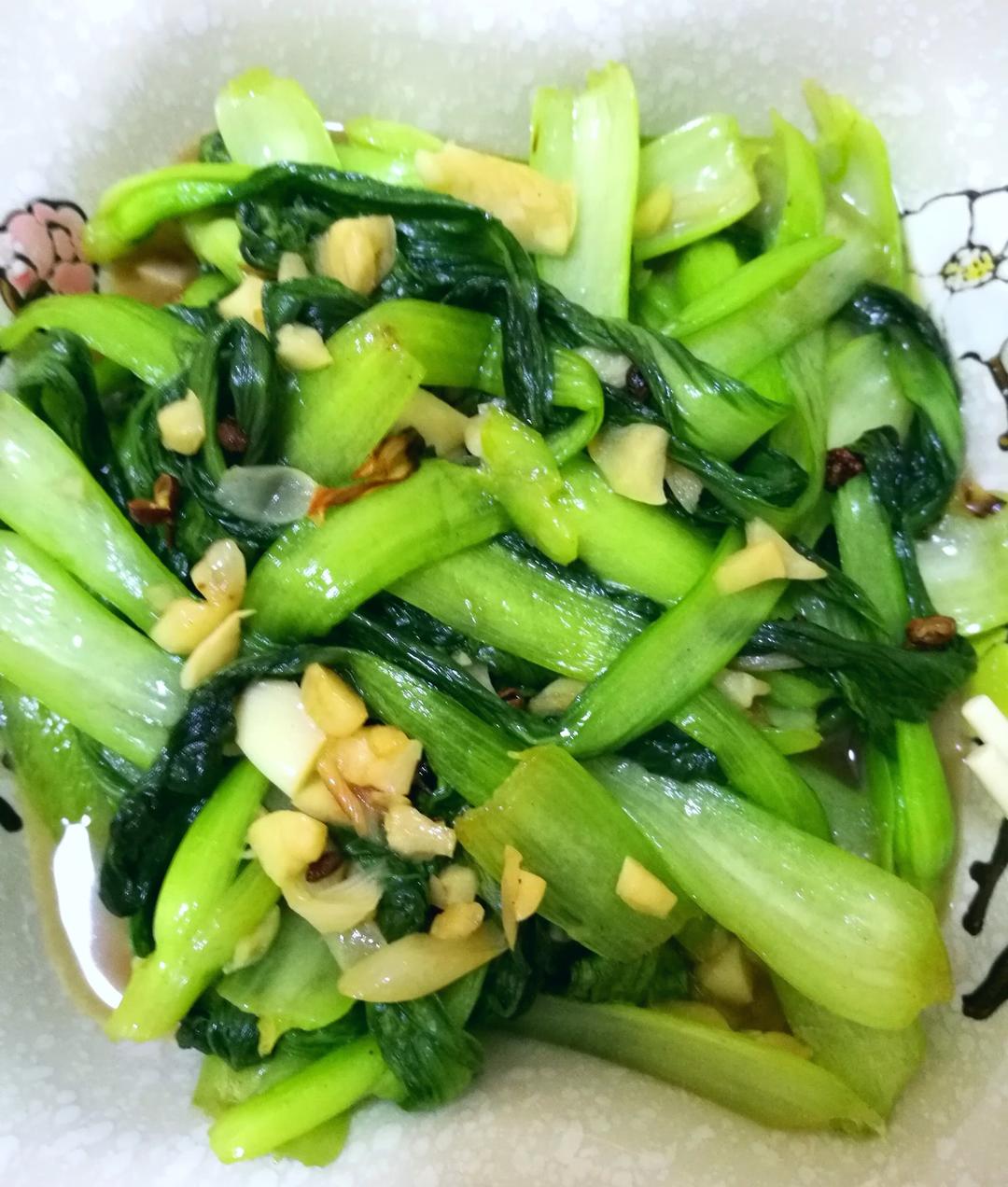 格格的守望做的家常炒青菜