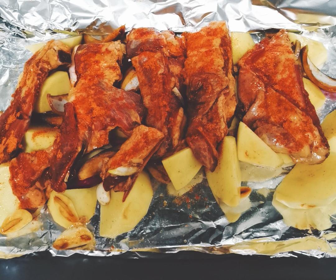 超好吃的烤羊排烤箱版