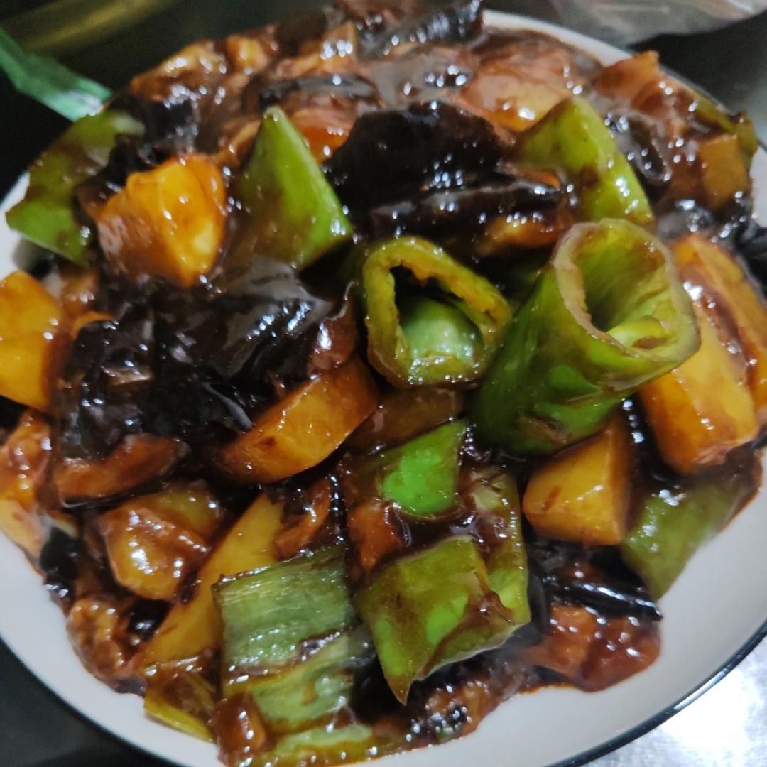 土豆烧茄子