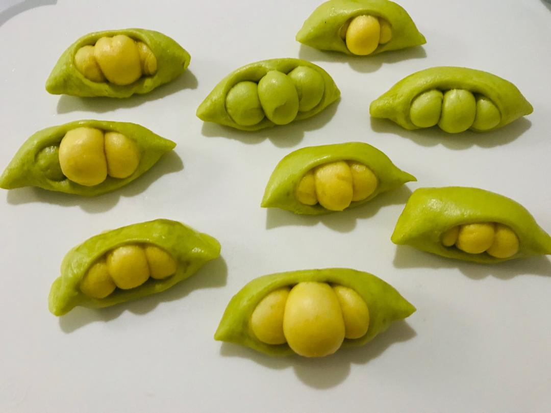 豌豆荚馒头