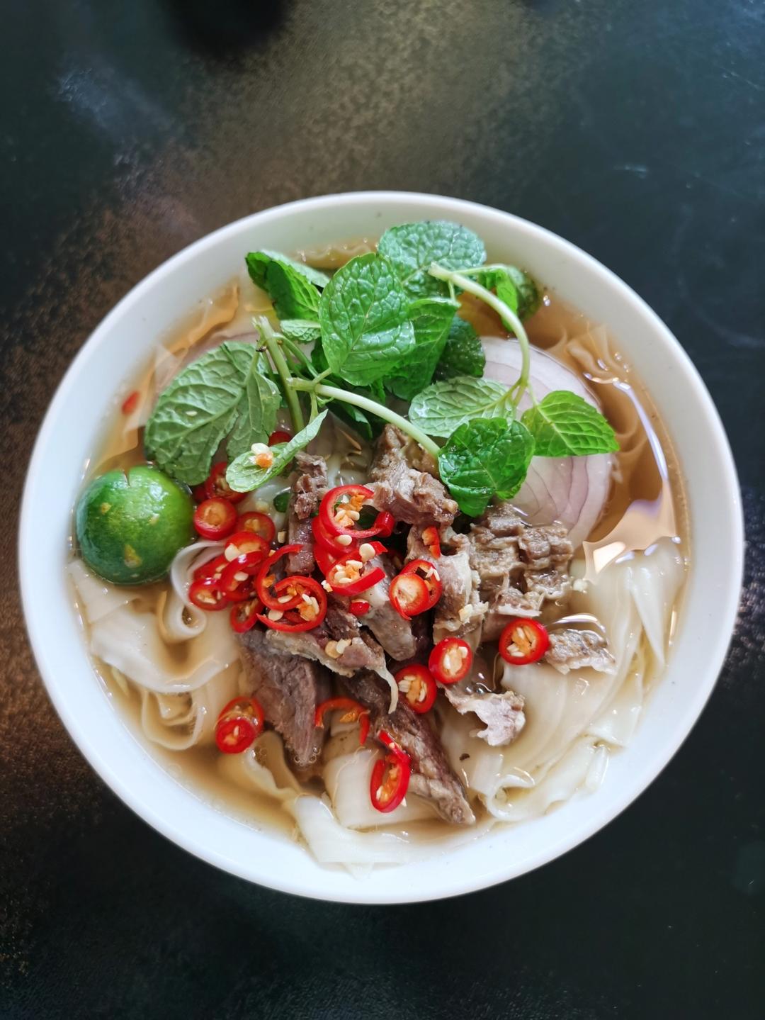 越南牛肉河粉（家庭版步骤全）