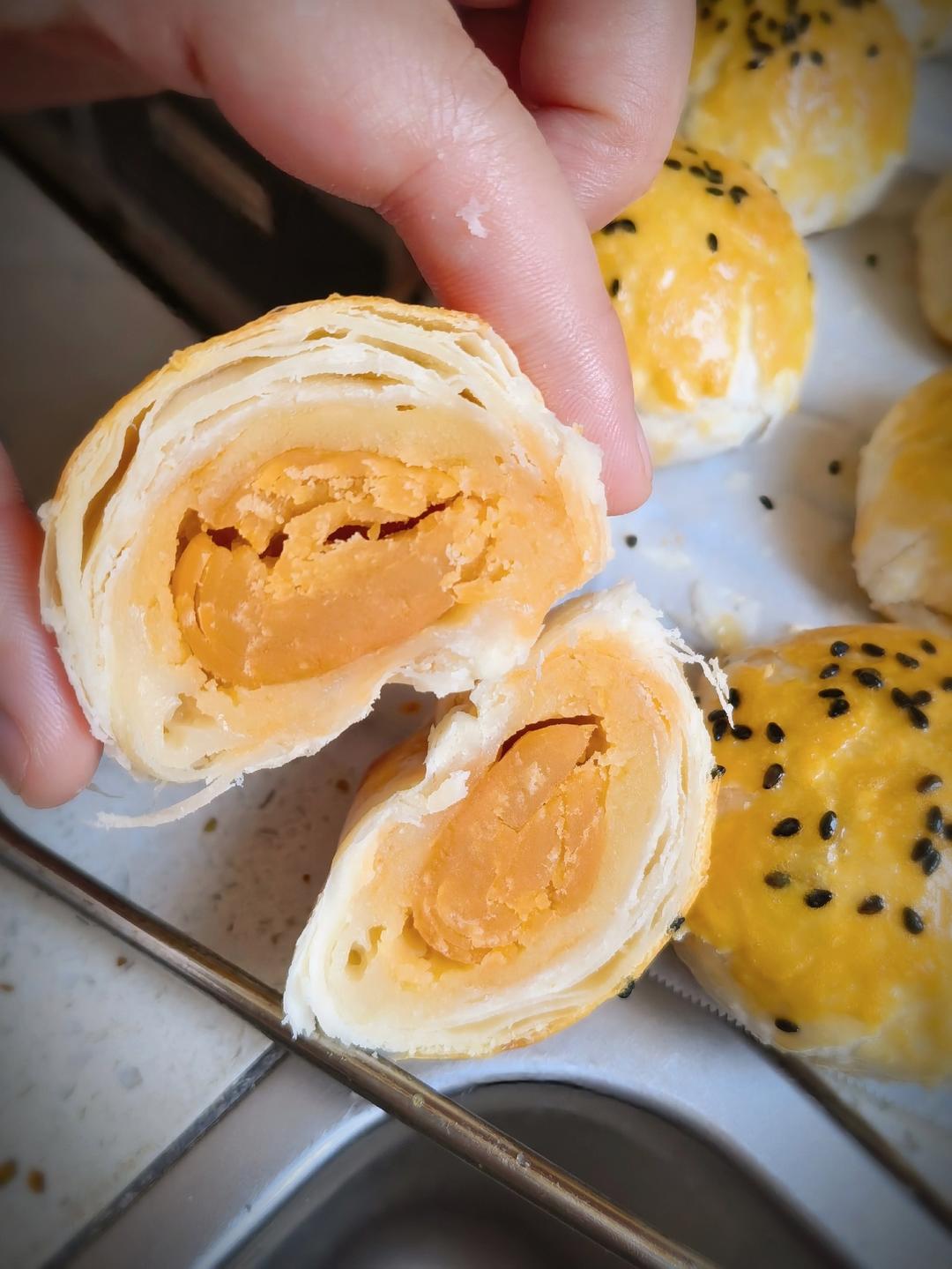 拉丝麻薯隔夜冷藏不变硬的实验成功，三夜依然拉丝