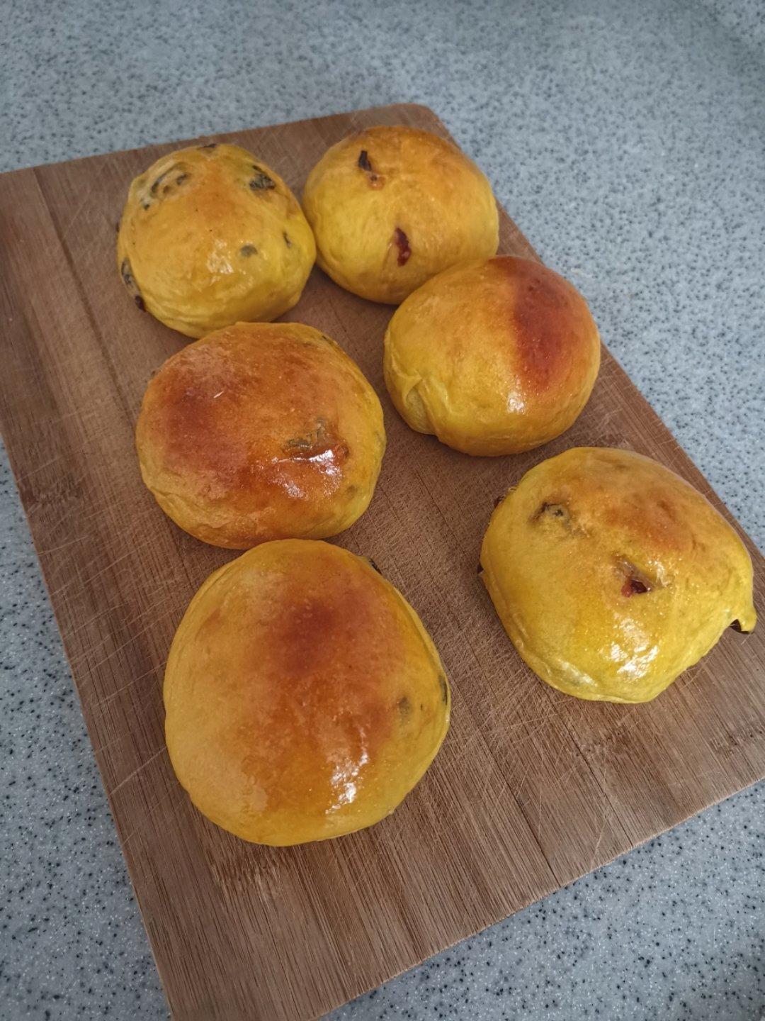 南瓜蔓越梅排包（爱和自由版）