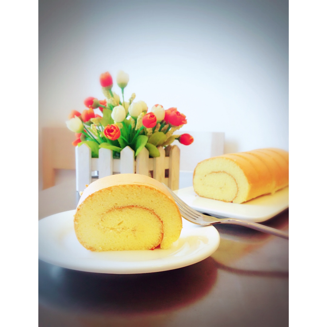 原味蛋糕卷