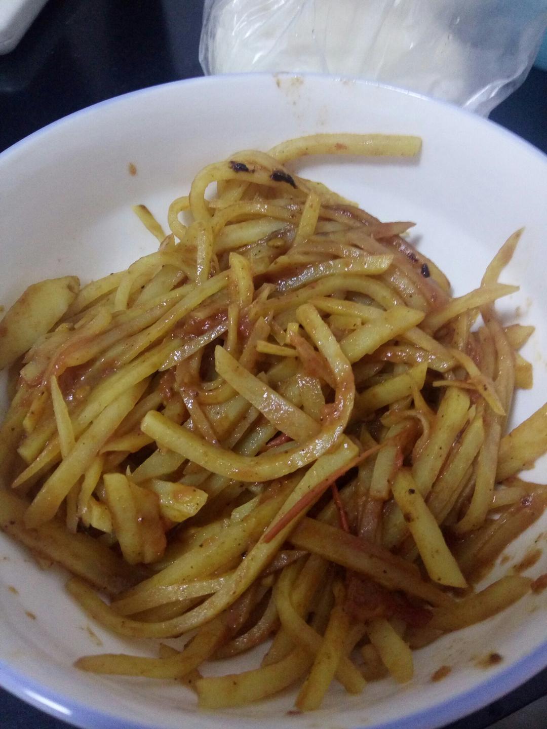 西红柿土豆丝