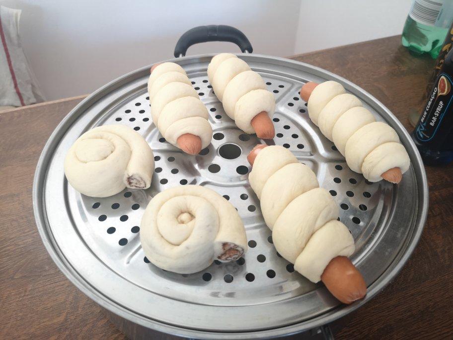 肠仔卷/香肠馒头（来一盘接地气的早餐）