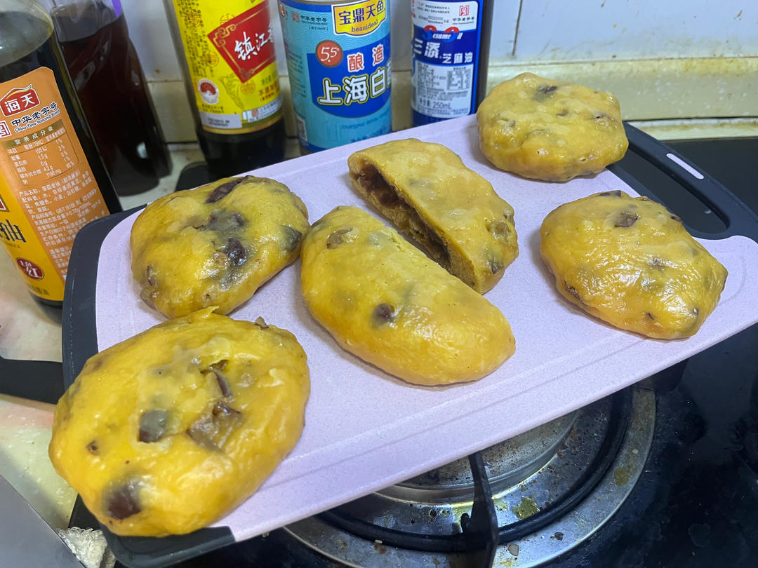 比糕点还美味的粗粮——玉米南瓜半发面小饼