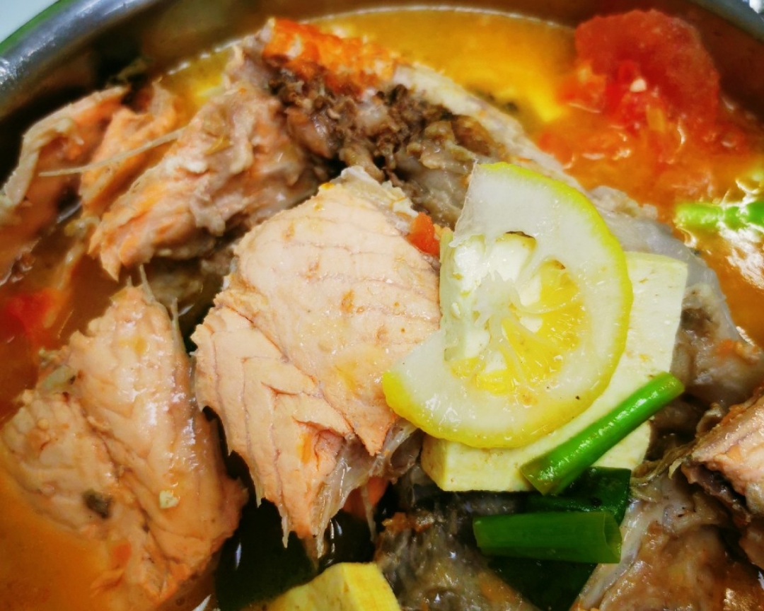 步骤超详细三文鱼头浓汤的做法