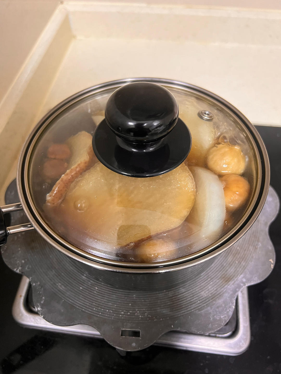 白萝卜，雪梨干，无花果，罗汉果，陈皮，水