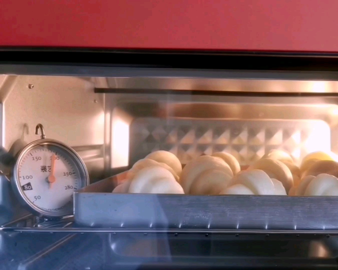 面包机做可颂（附可可可颂配方）的做法 步骤8