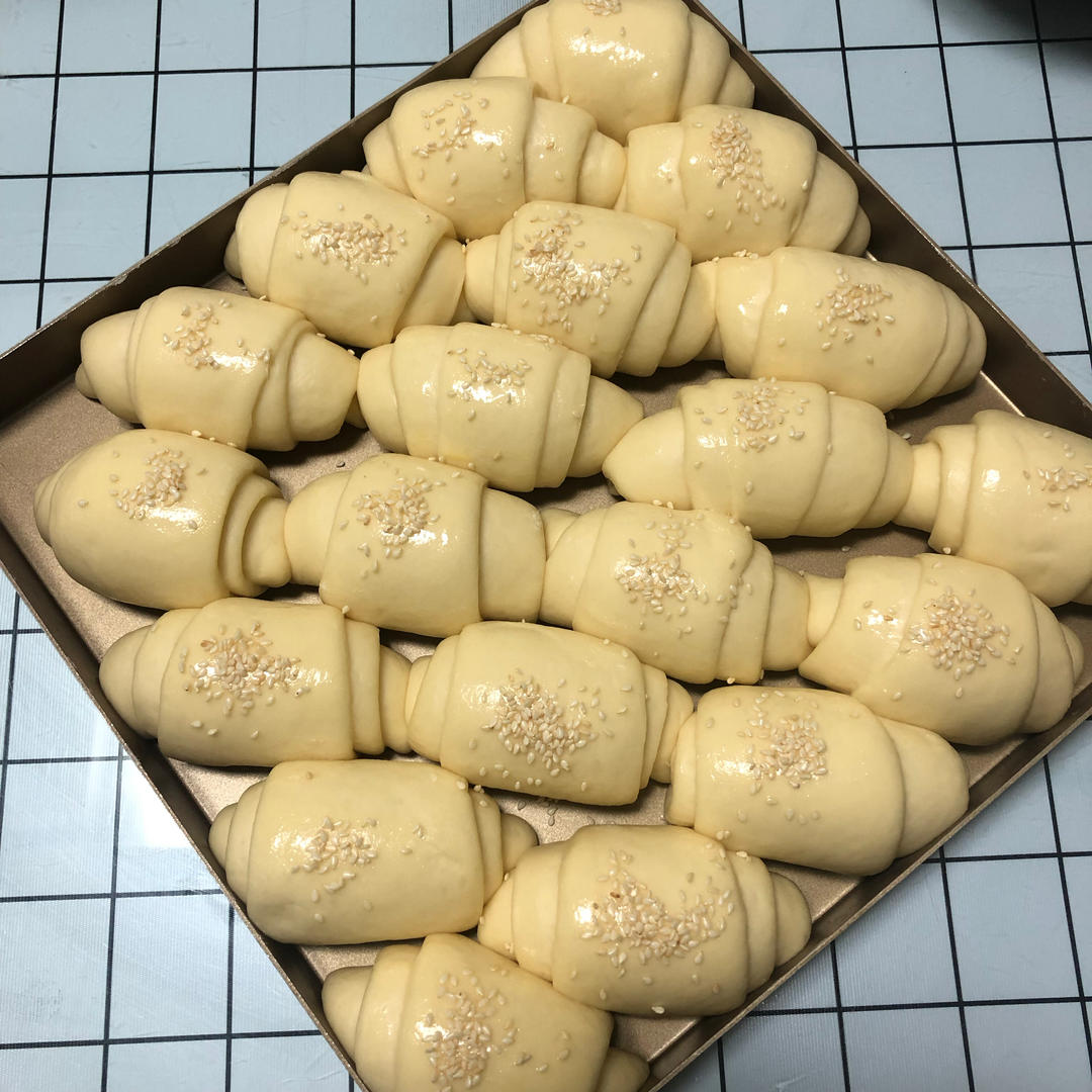 牛奶面包卷（直接法）