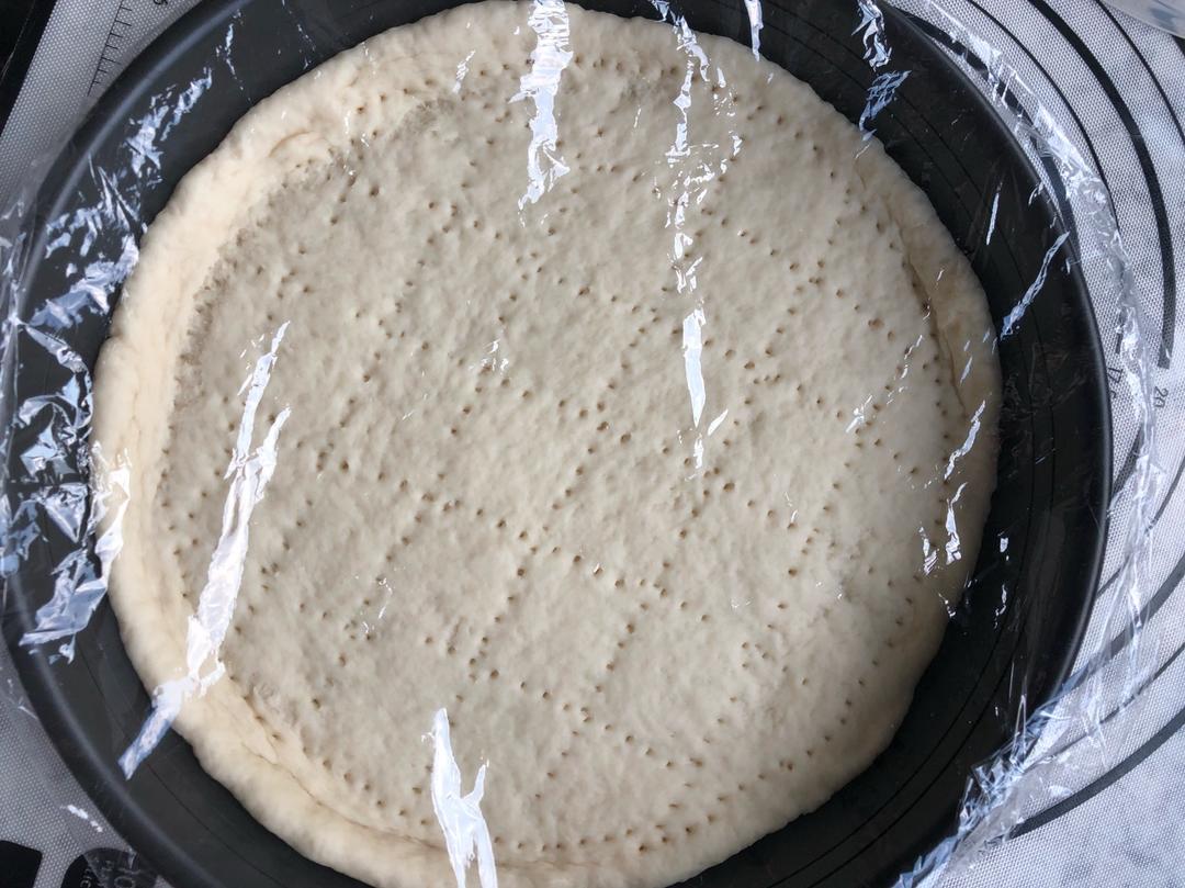 八寸披萨饼皮（四个）制作