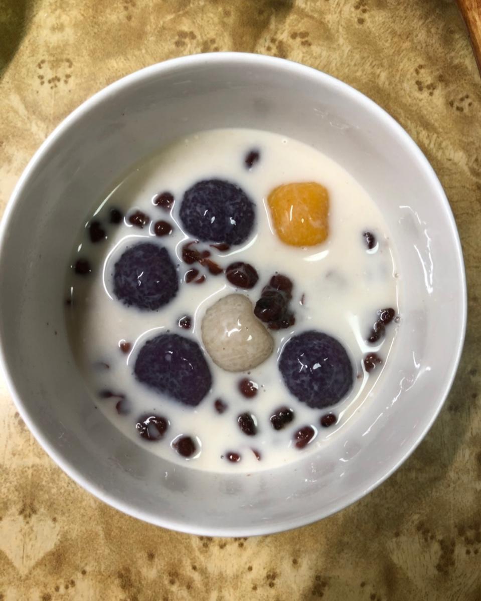 芋圆红豆沙椰奶