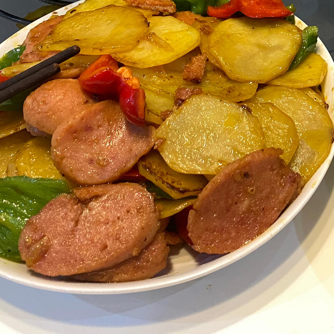 简单又下饭的干锅土豆片｜家常菜🔥