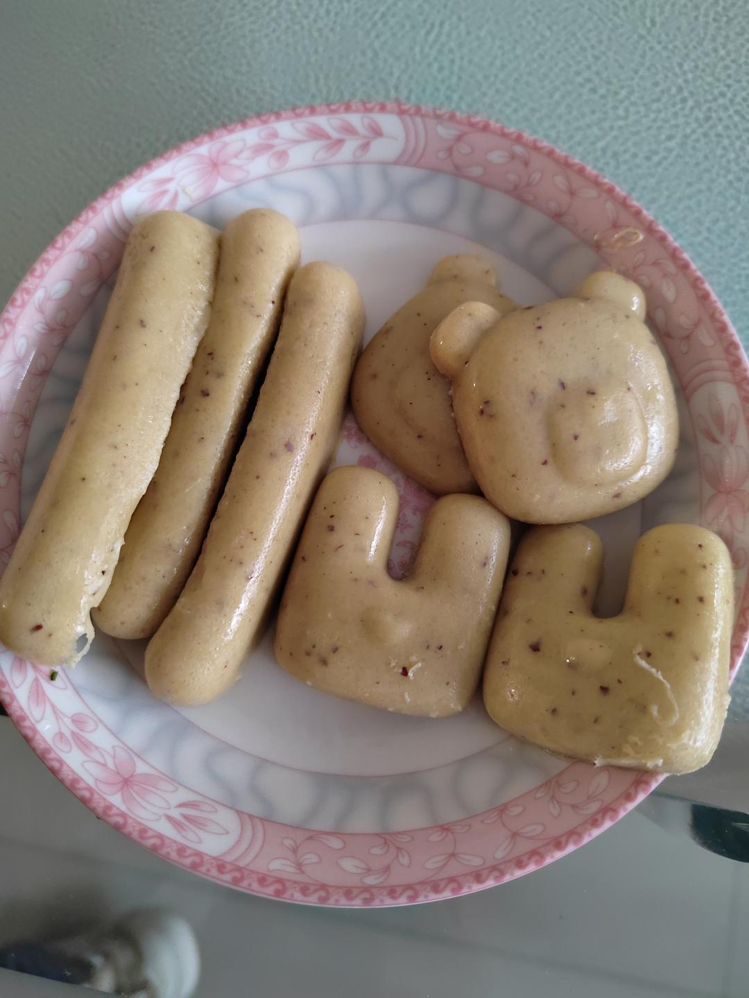 宝宝辅食:苹果红枣蒸糕
