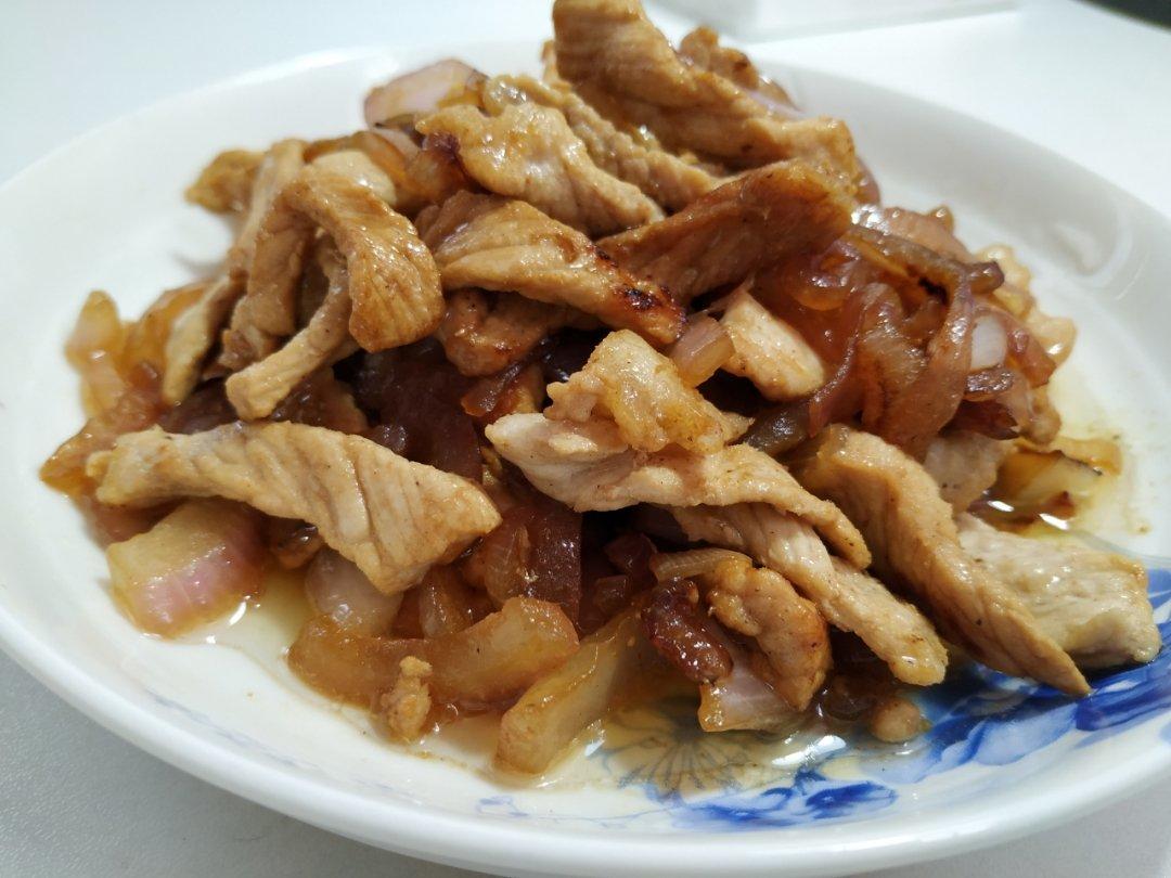 洋葱炒肉