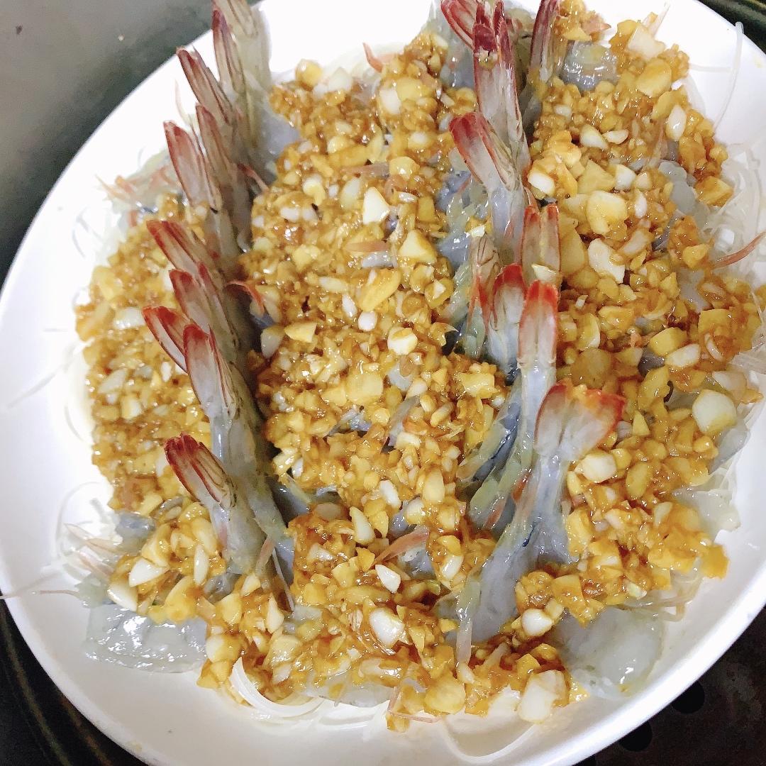 蒜蓉粉丝开背虾