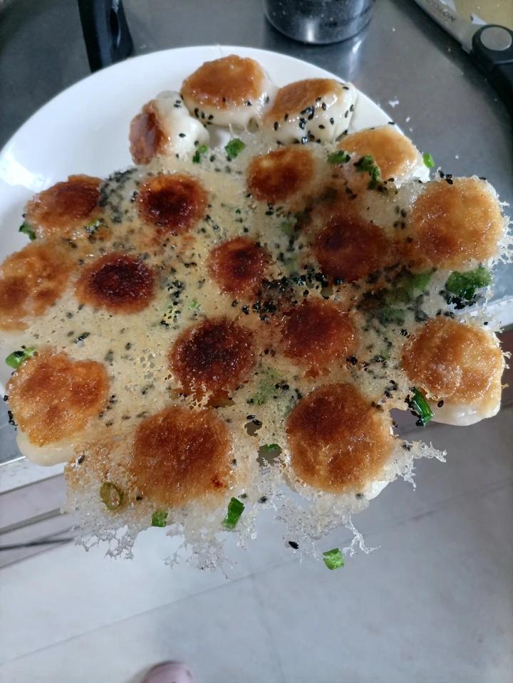 虾仁韭菜锅贴