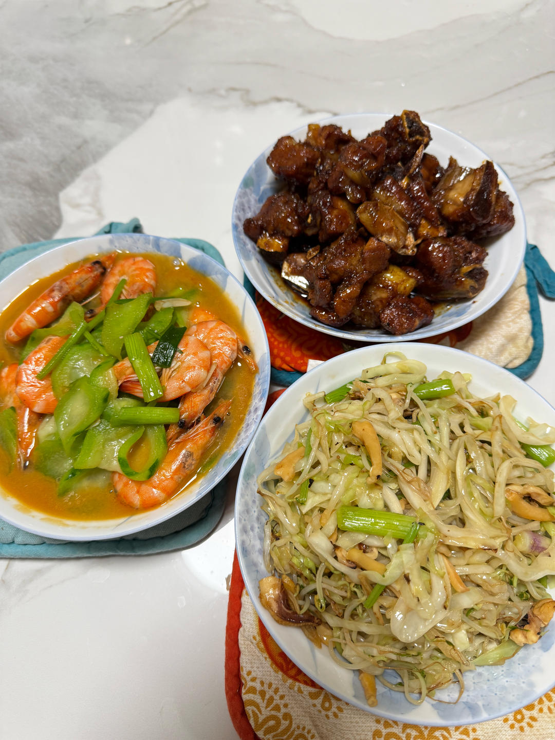 记录自家晚餐（非食谱）
