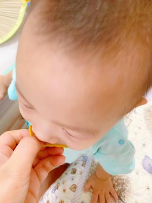 宝宝辅食～奶香南瓜苹果松饼的做法 步骤5