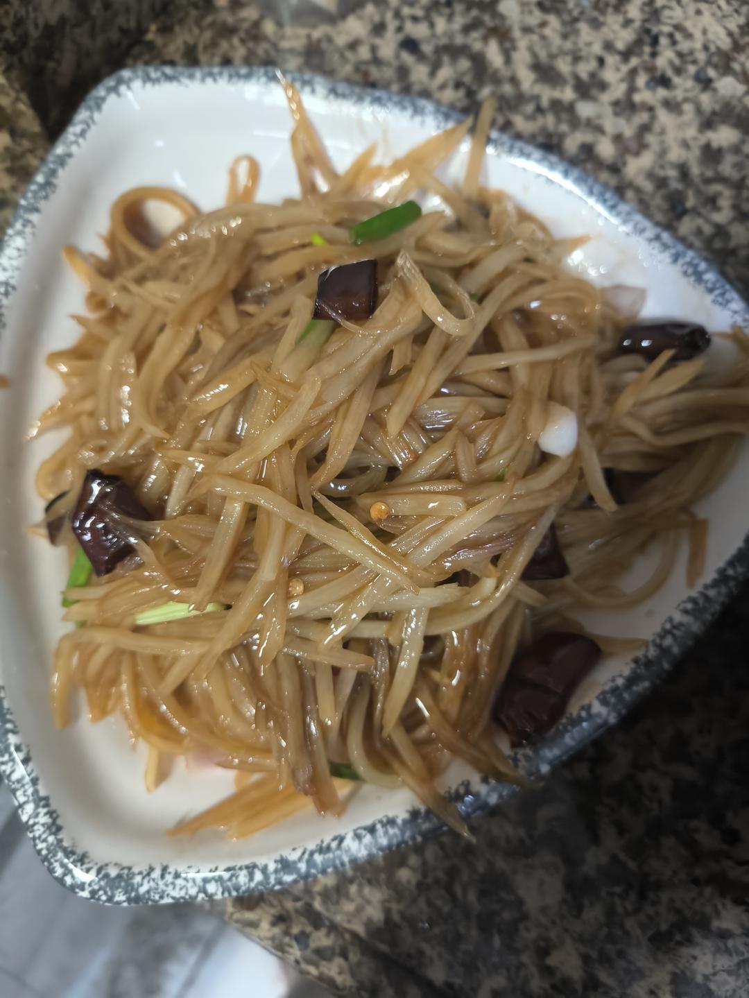 醋溜土豆丝