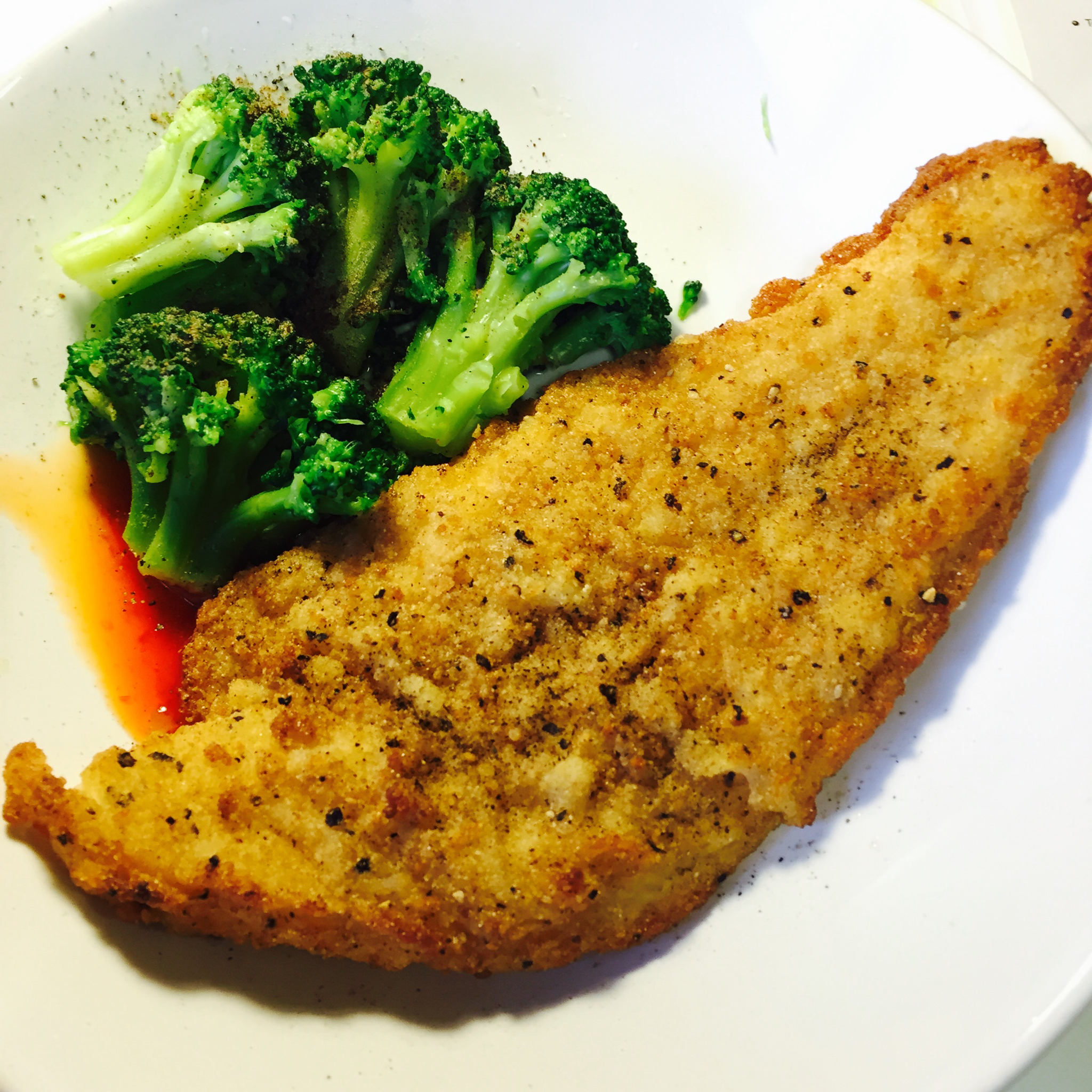 香酥烤鱼排