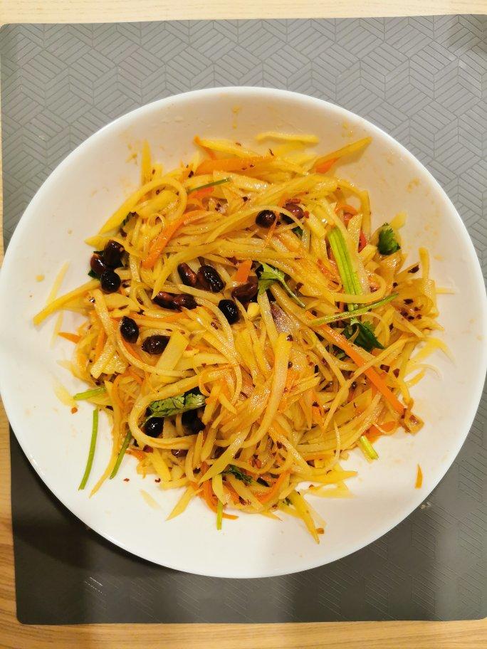 凉拌酸辣土豆丝