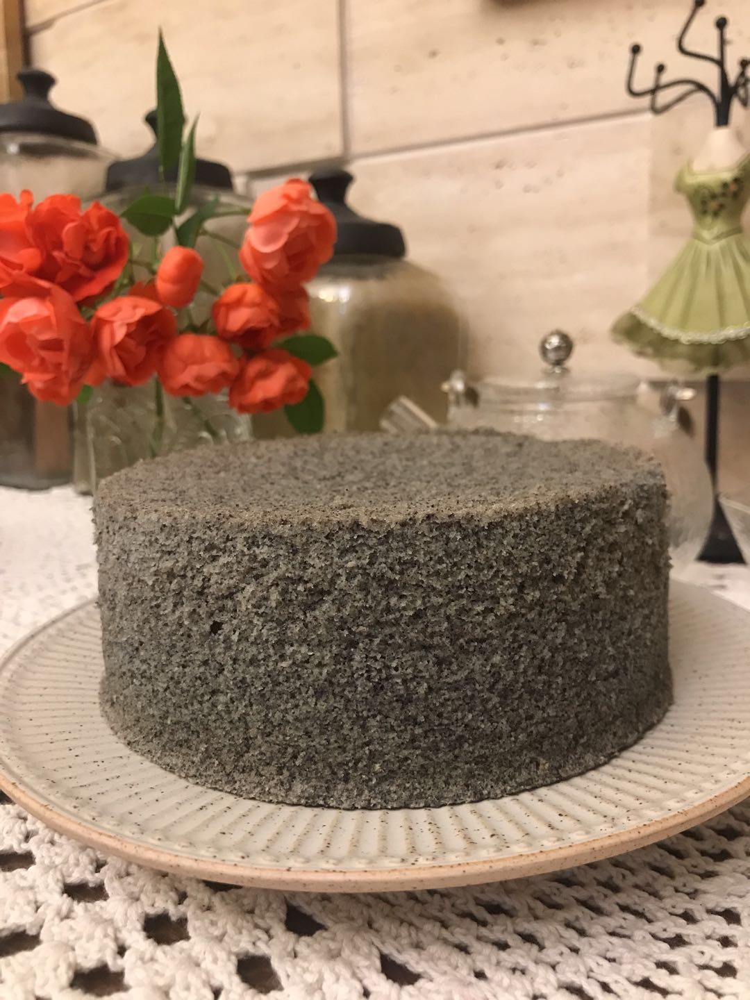 黑米糕（小米糕）蛋糕的做法