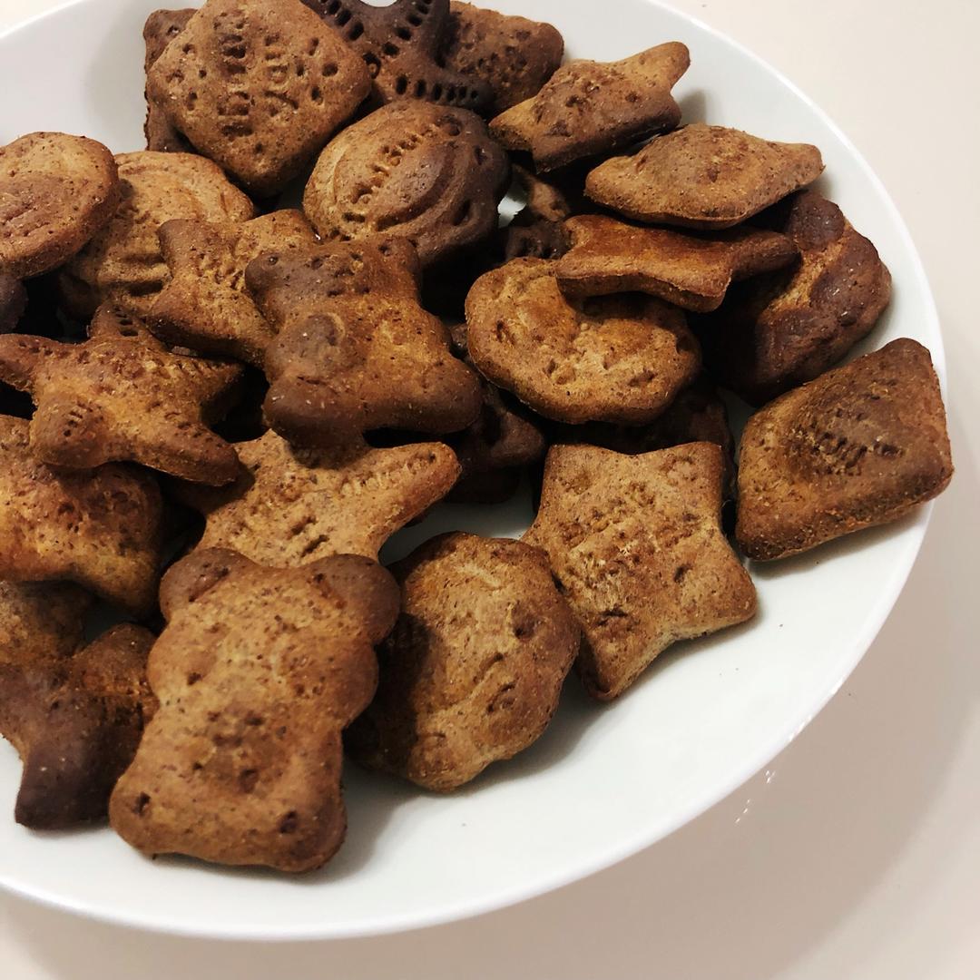 香脆全麦小饼干(简单！)