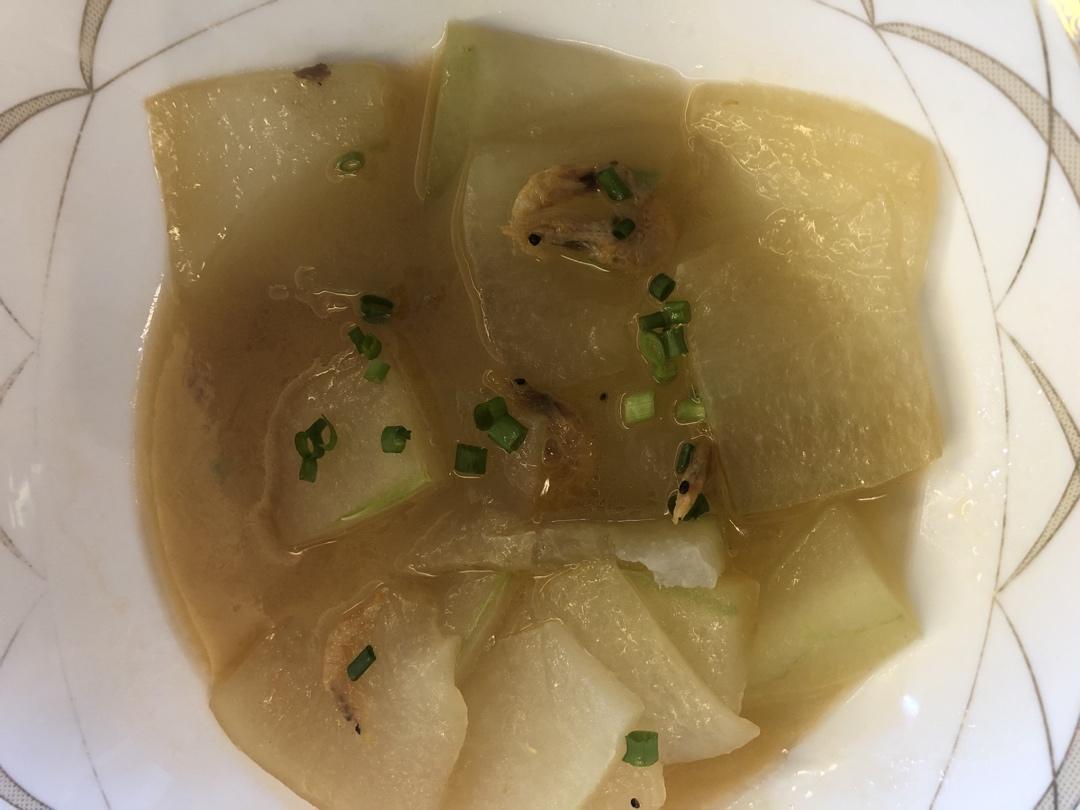 虾皮冬瓜汤