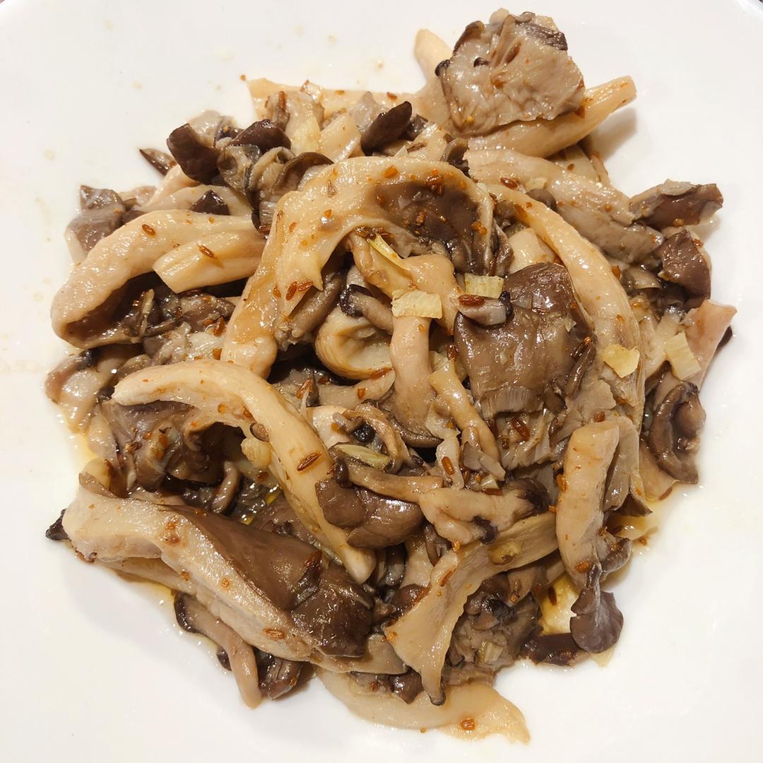 清炒平菇