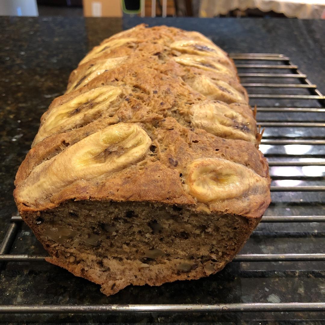 手机用户7566we4l做的果仁香蕉面包bananabread