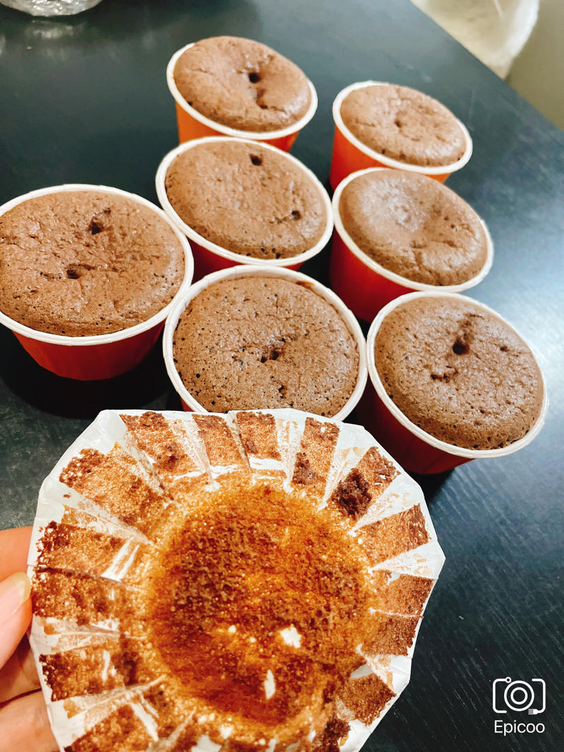 6⃣️寸可可戚风|纸杯蛋糕