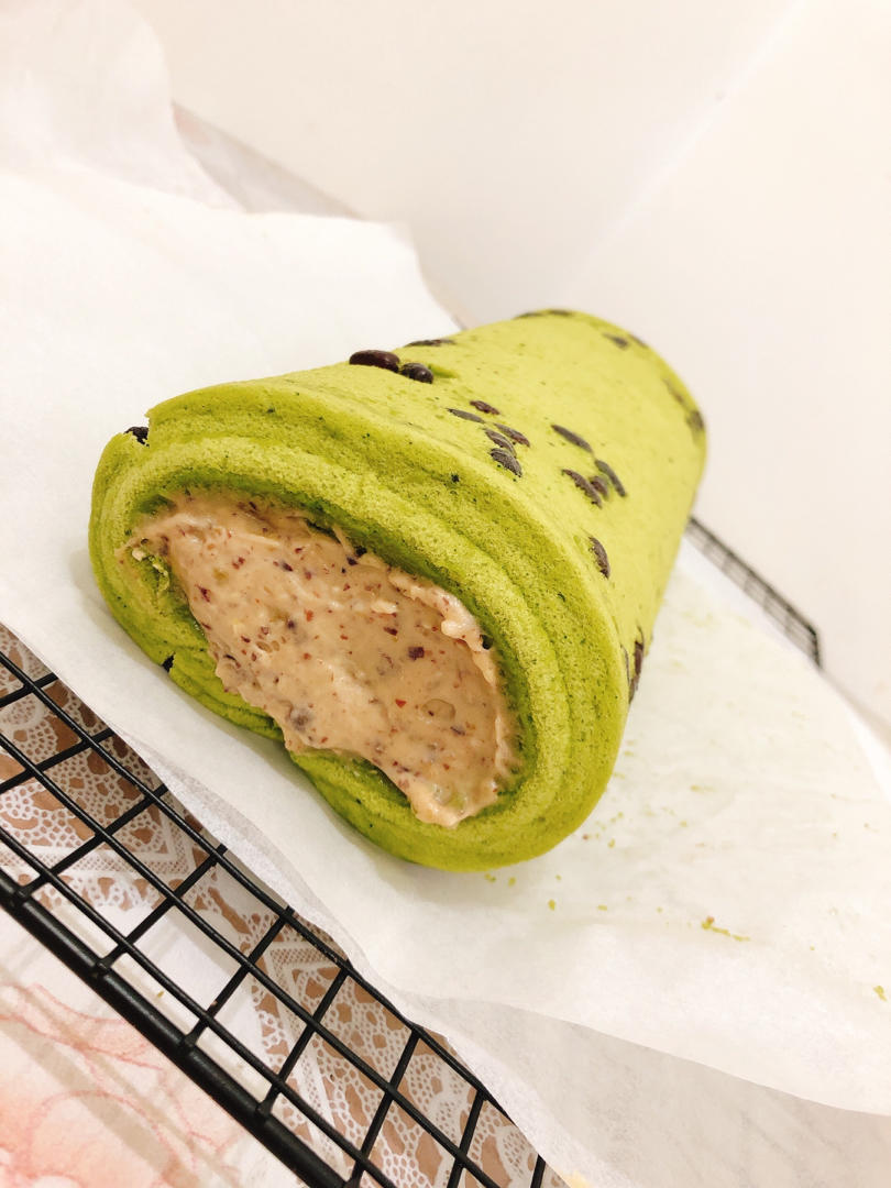《Tinrry下午茶》教你做抹茶红豆卷